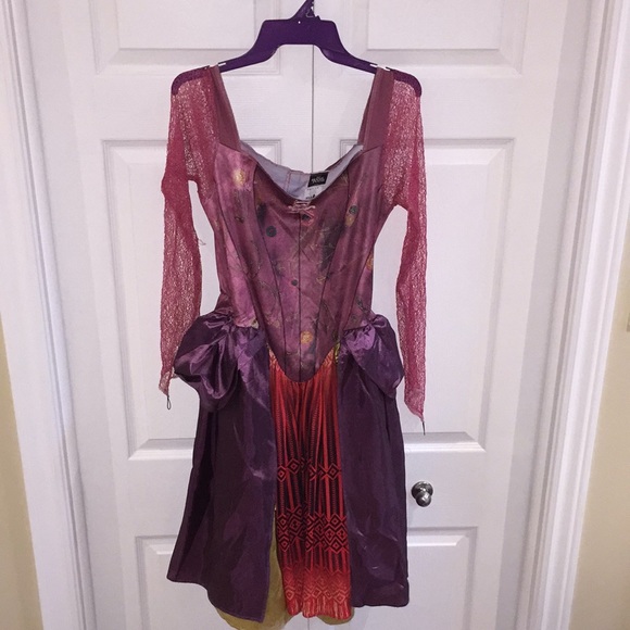 Disney Hocus Pocus Sarah Woman’s Halloween Theatre Dress Up Costume Size… - Picture 8 of 16